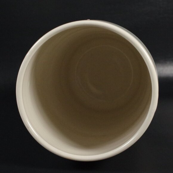 Spring Floral 7" Vase, Parsons Dietrich Pottery Lady Slipper Orchid Pastel - Picture 5 of 5